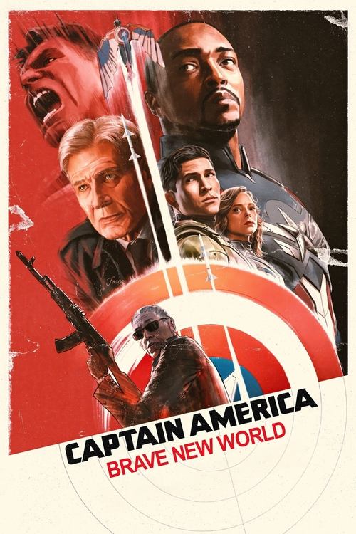 poster of Captain America: Brave New World